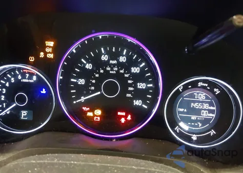 2016 Honda Hr-V Ex из США, поврежденный, VIN 3CZRU5H50GM710204